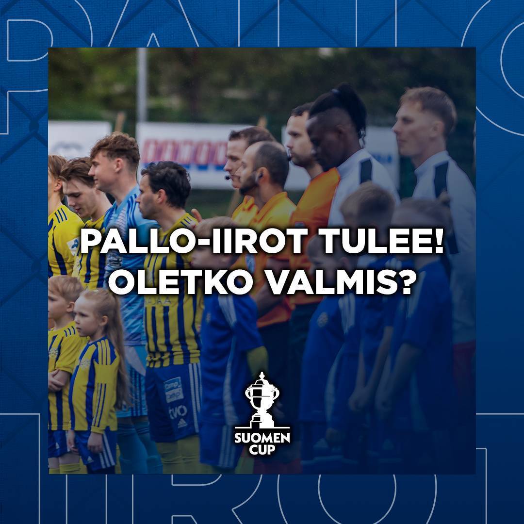 Pallo-Iirot mukana Suomen Cupissa kaudella 2026