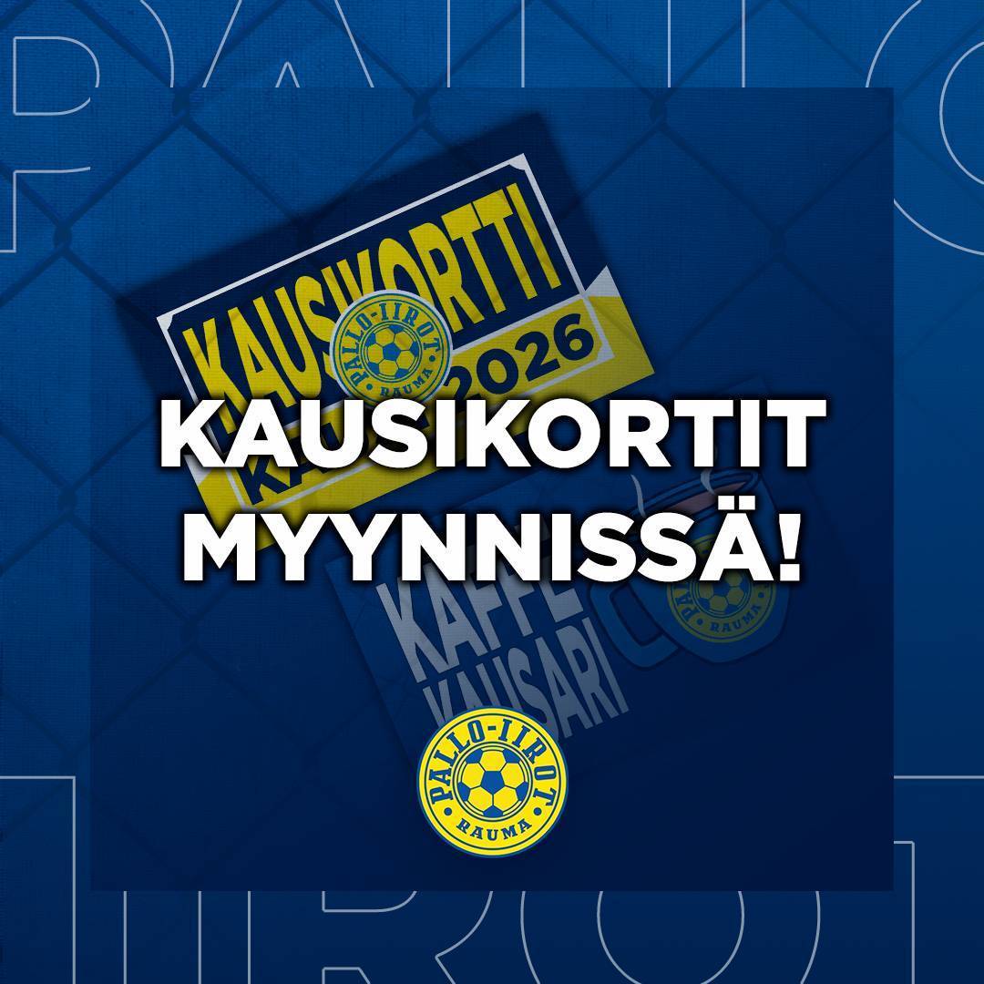 Kauden 2026 kausikortit myynnissä