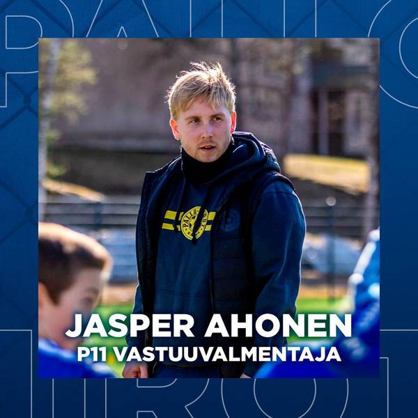 Jasper Ahonen on P11 vastuuvalmentaja kaudella 2026