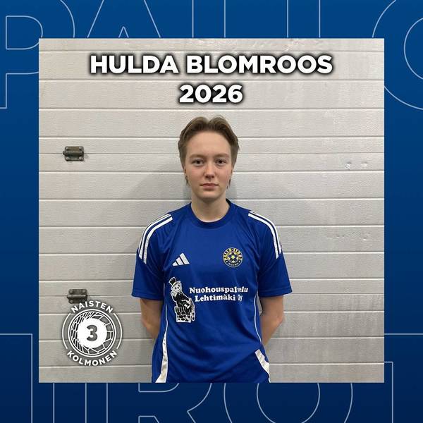 Hulda Blomroos nähdään Iiroissa tulevallakin kaudella