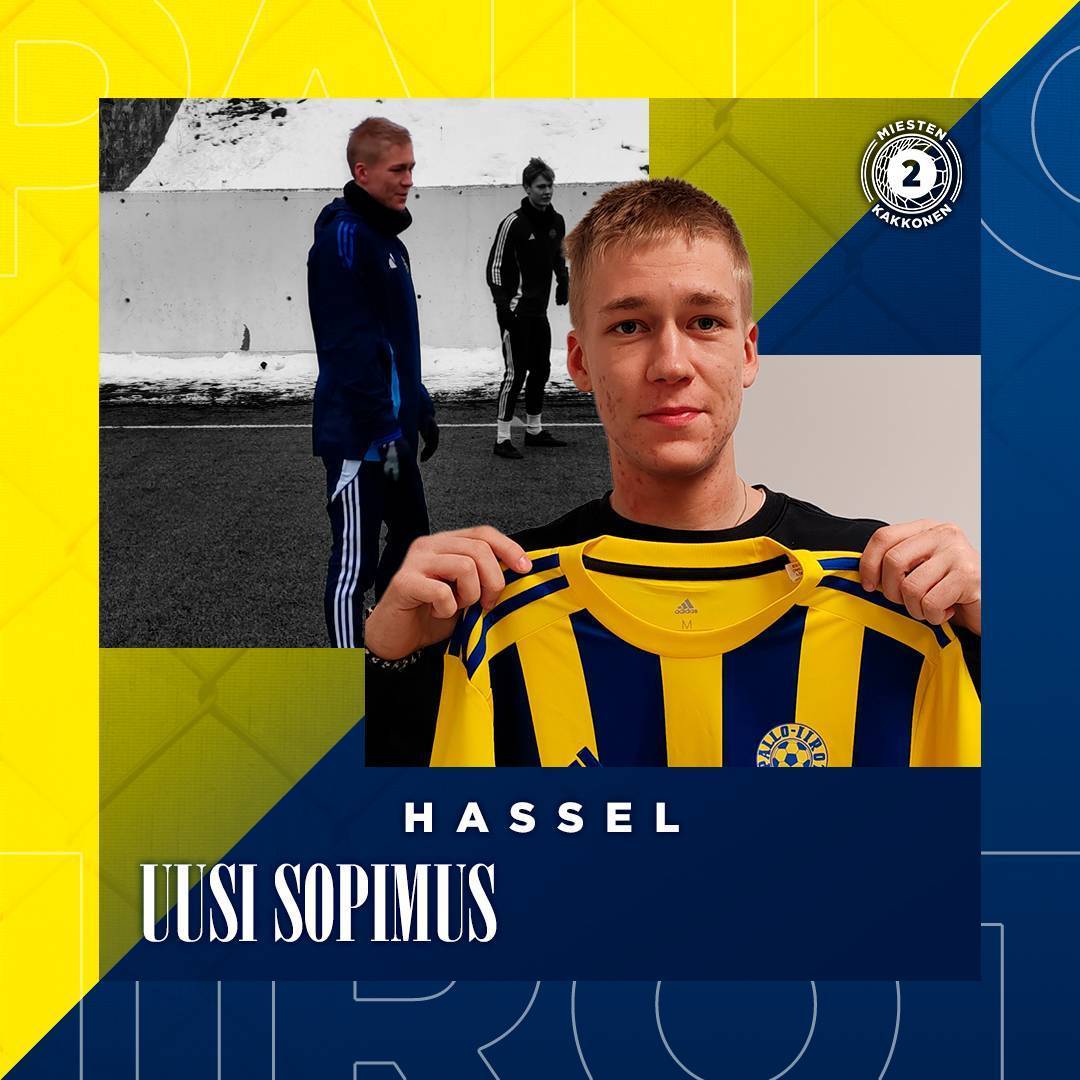 Kasper Hassel sinikeltaisiin