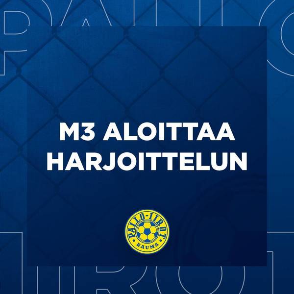 M3 aloittaa harjoittelun