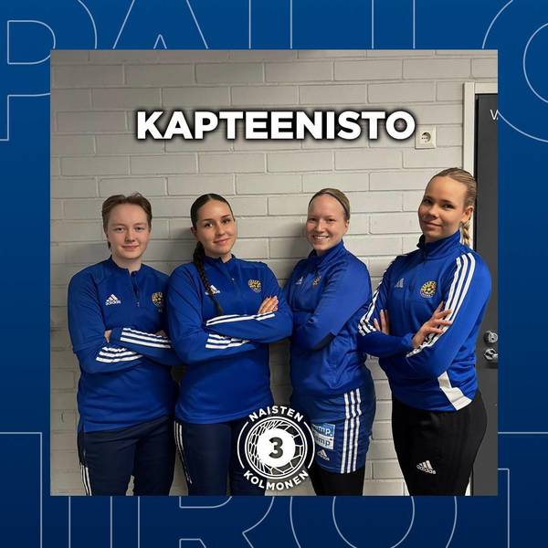 Naisten joukkueen kapteenisto on valittu