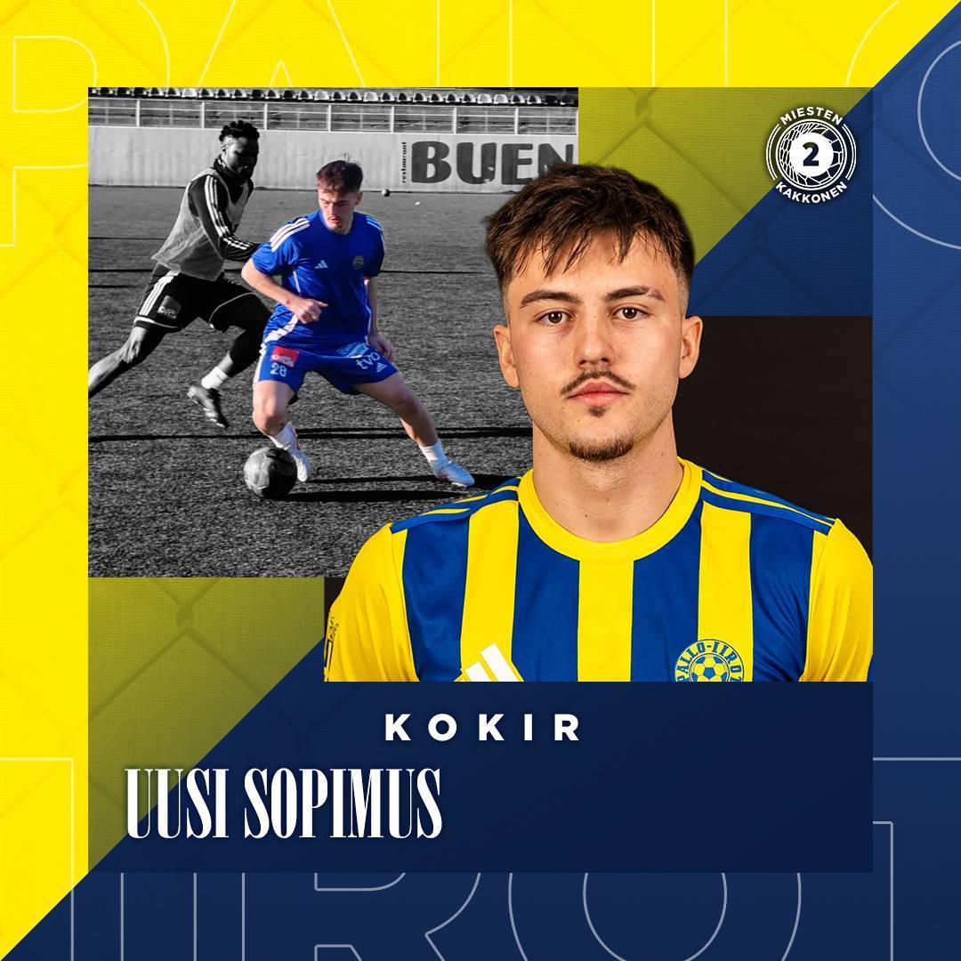 Vojislav Kokir täydentää Pallo-Iirojen rosterin