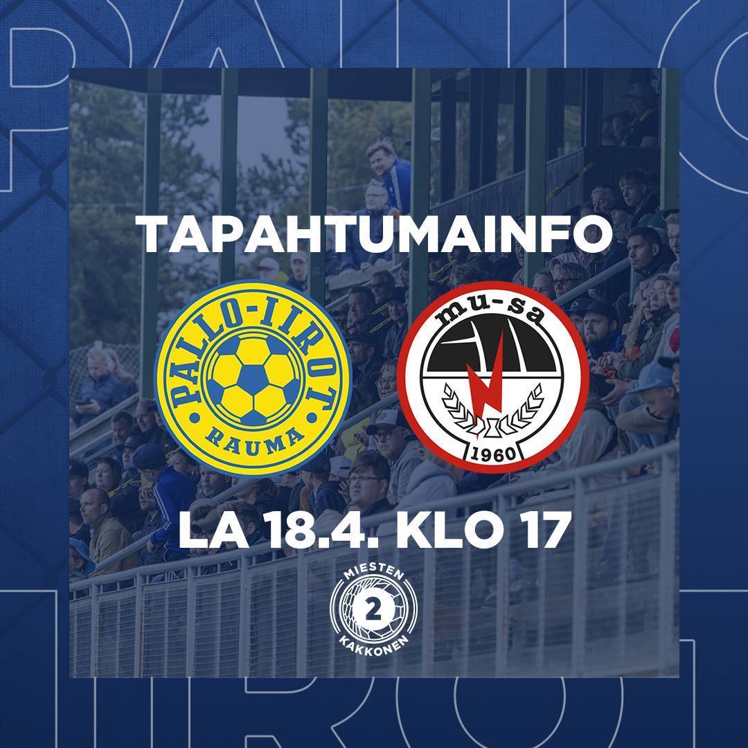 Tapahtumainfo: Pallo-Iirot - MuSa