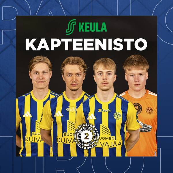 Keulan kapteenisto 2026