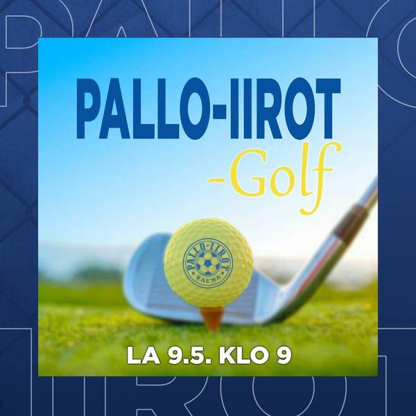 Pallo-Iirot -Golf 9.5.2026