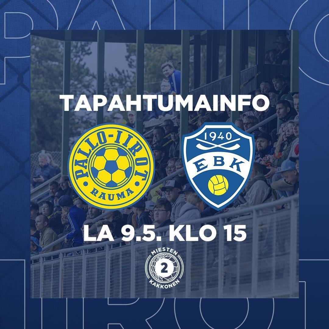 Tapahtumainfo: Pallo-Iirot - EBK
