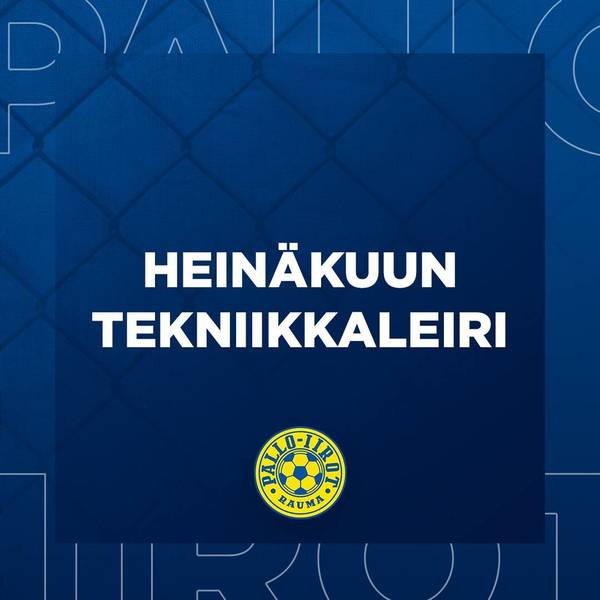 Pallo-Iirot järjestää heinäkuussa tekniikkaleirin