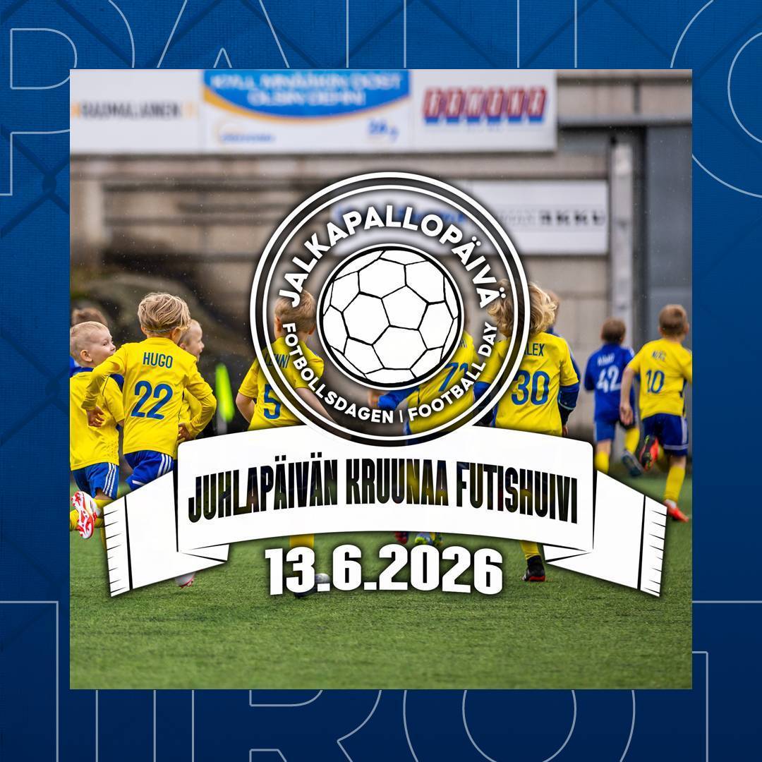 Lauantaina 13.6. vietetään valtakunnallista Jalkapallopäivää