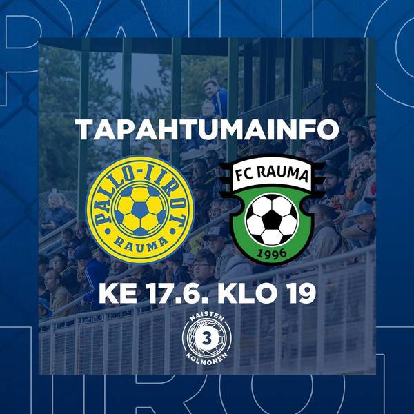 Tapahtumainfo: Pallo-Iirot - FC Rauma