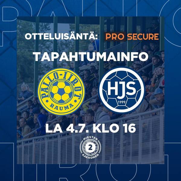 Tapahtumainfo: Pallo-Iirot - HJS