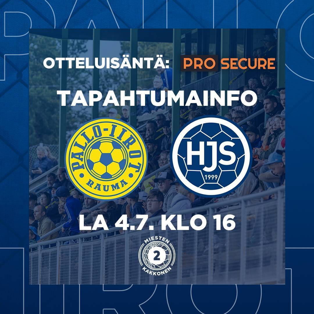 Tapahtumainfo: Pallo-Iirot - HJS
