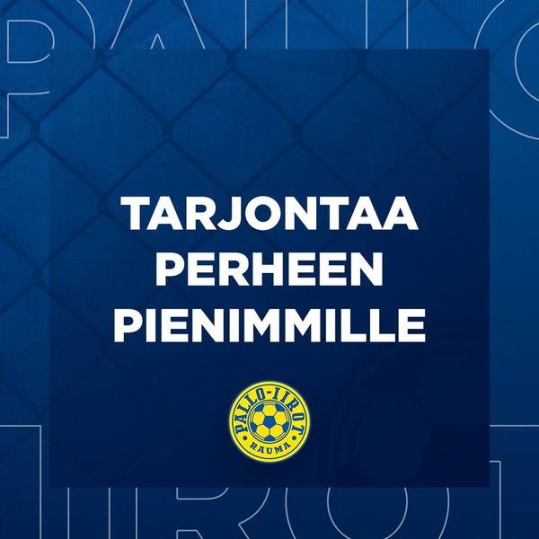 Pallo-Iirot tarjoaa harrastusmahdollisuuksia myös perheen pienimmille
