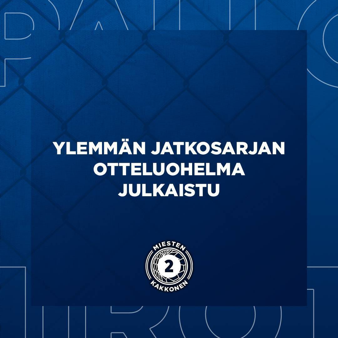 Ylempi jatkosarja käyntiin jo perjantaina