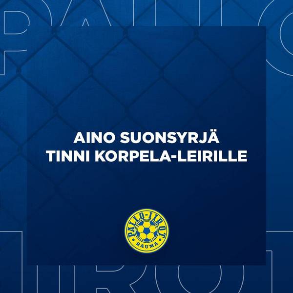 Aino Suonsyrjä Tinni Korpela-leirille