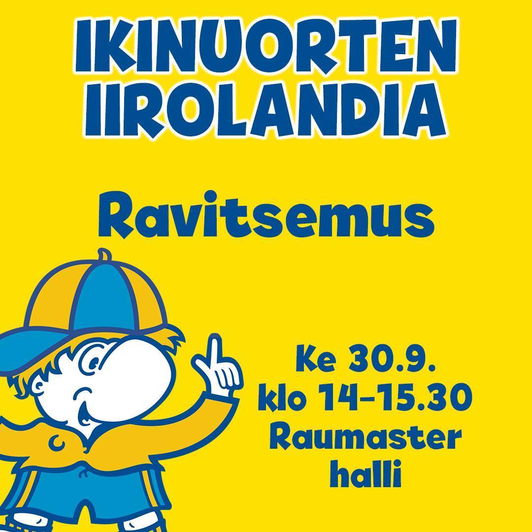 Ikinuorten Iirolandiassa jaetaan tällä viikolla tietoutta ravitsemuksesta