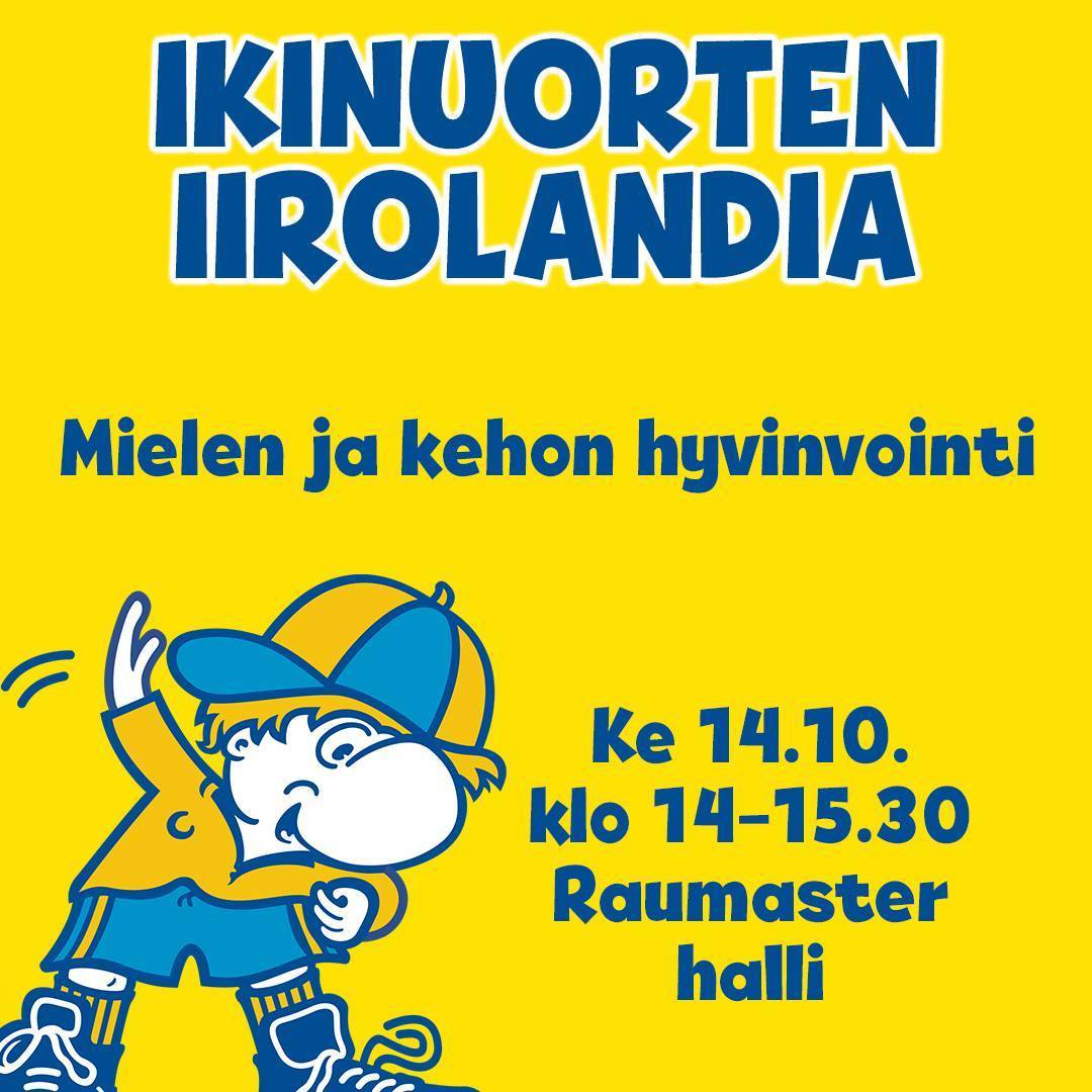 Ikinuorten Iirolandiasta eväitä arjen jaksamiseen