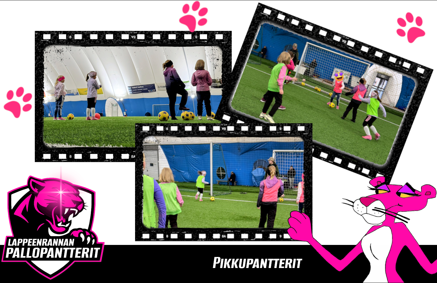 Pikkupanttereiden kerho saatiin pyöräytettyä käyntiin!!