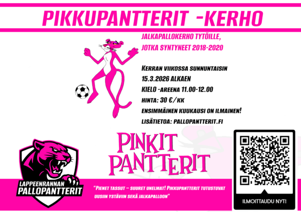 Kerho alkaa jälleen!! Ilmoittaudu nyt!