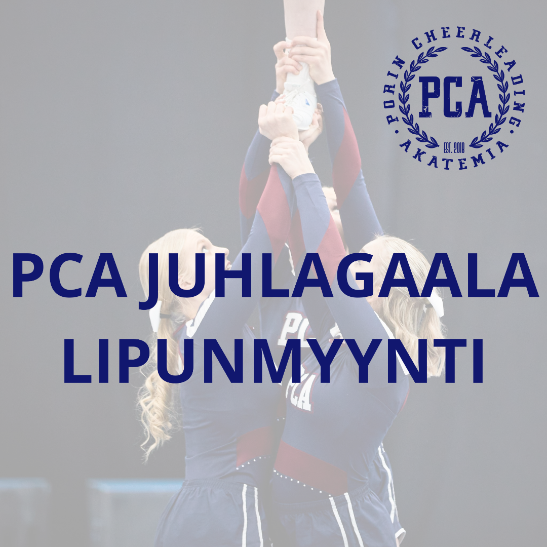 PCA Juhlagaala 26.11.2023 klo. 15:00 ja 17:30