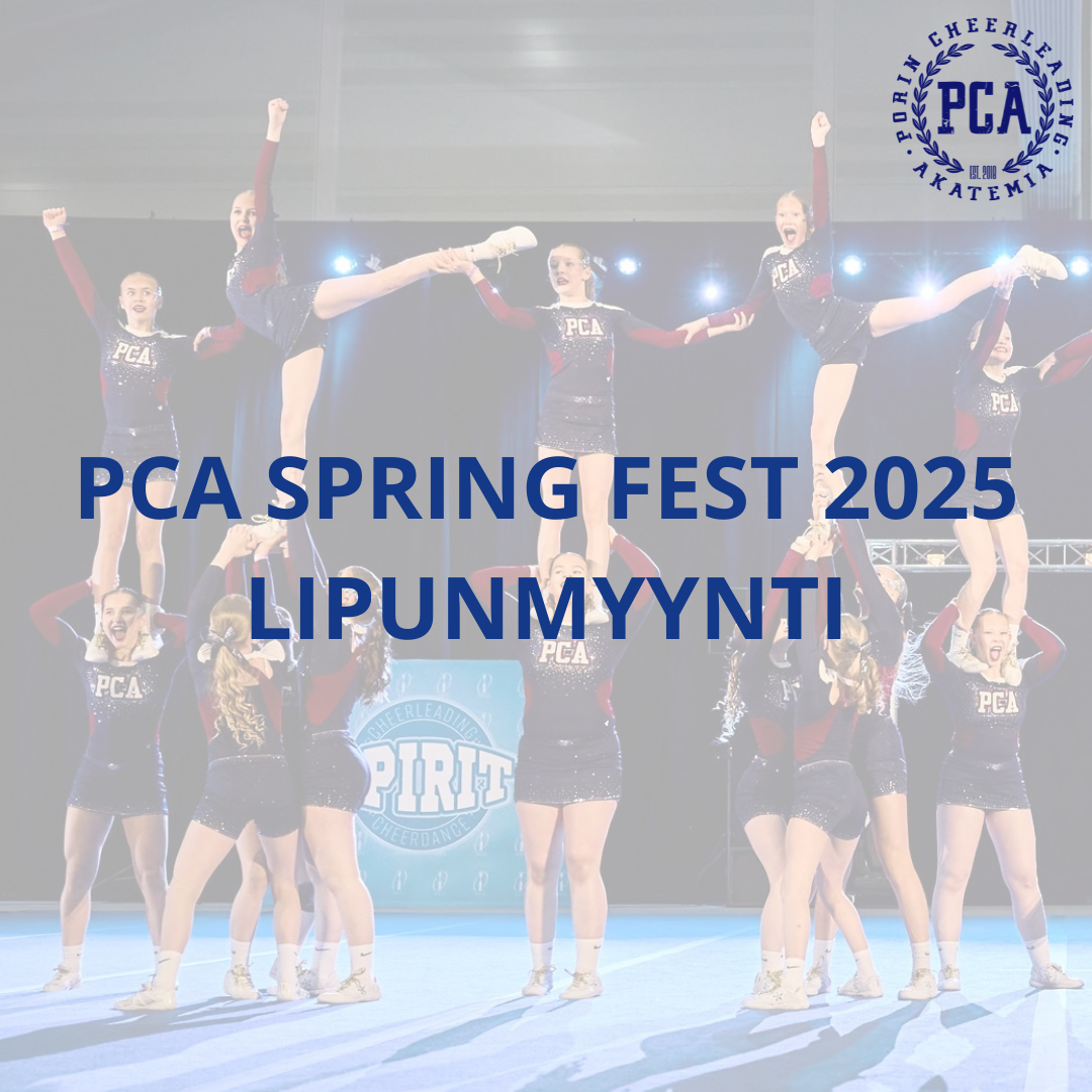 PCA Spring Fest - kevätnäytös 2025 lipunmyynti