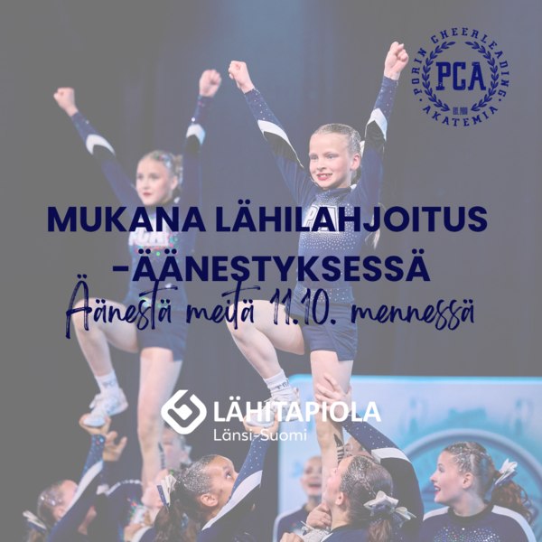 Mukana LähiLahjoitus- äänestyksessä!