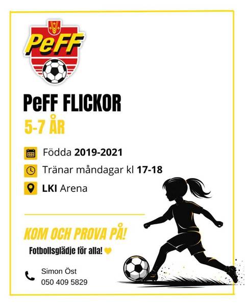 Nytt Flicklag 🌟