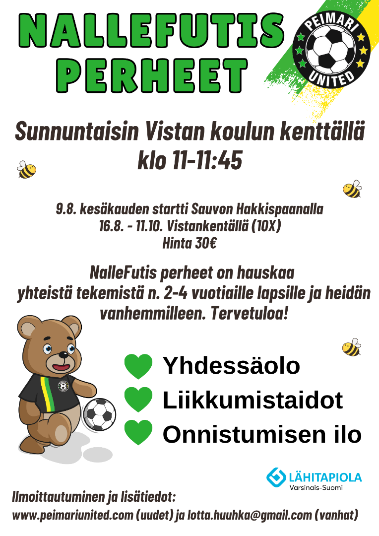 Nallefutis Perheet käynnistyy taas!