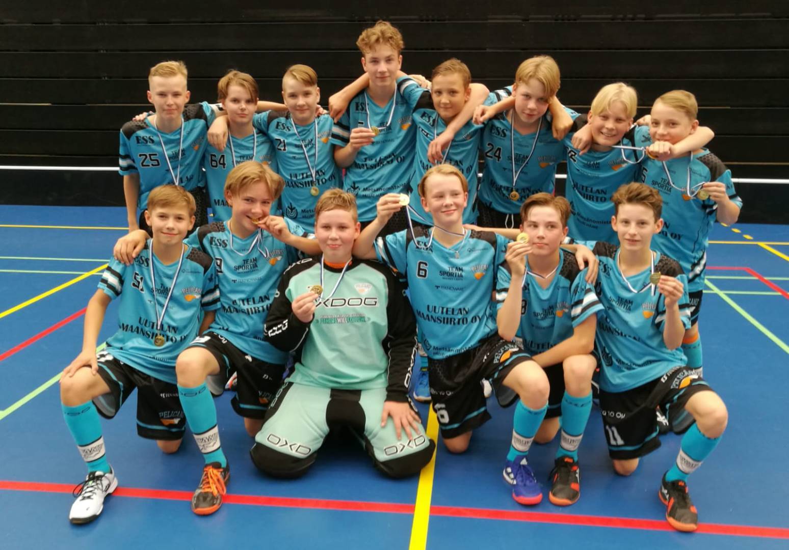 D1 pojille kultaa Hämeenlinnan Floorball Tournamentista