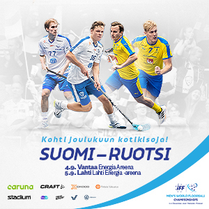 Suomi-Ruotsi maaottelun liput nyt myynnissä! lippuja rajoitettu määrä 