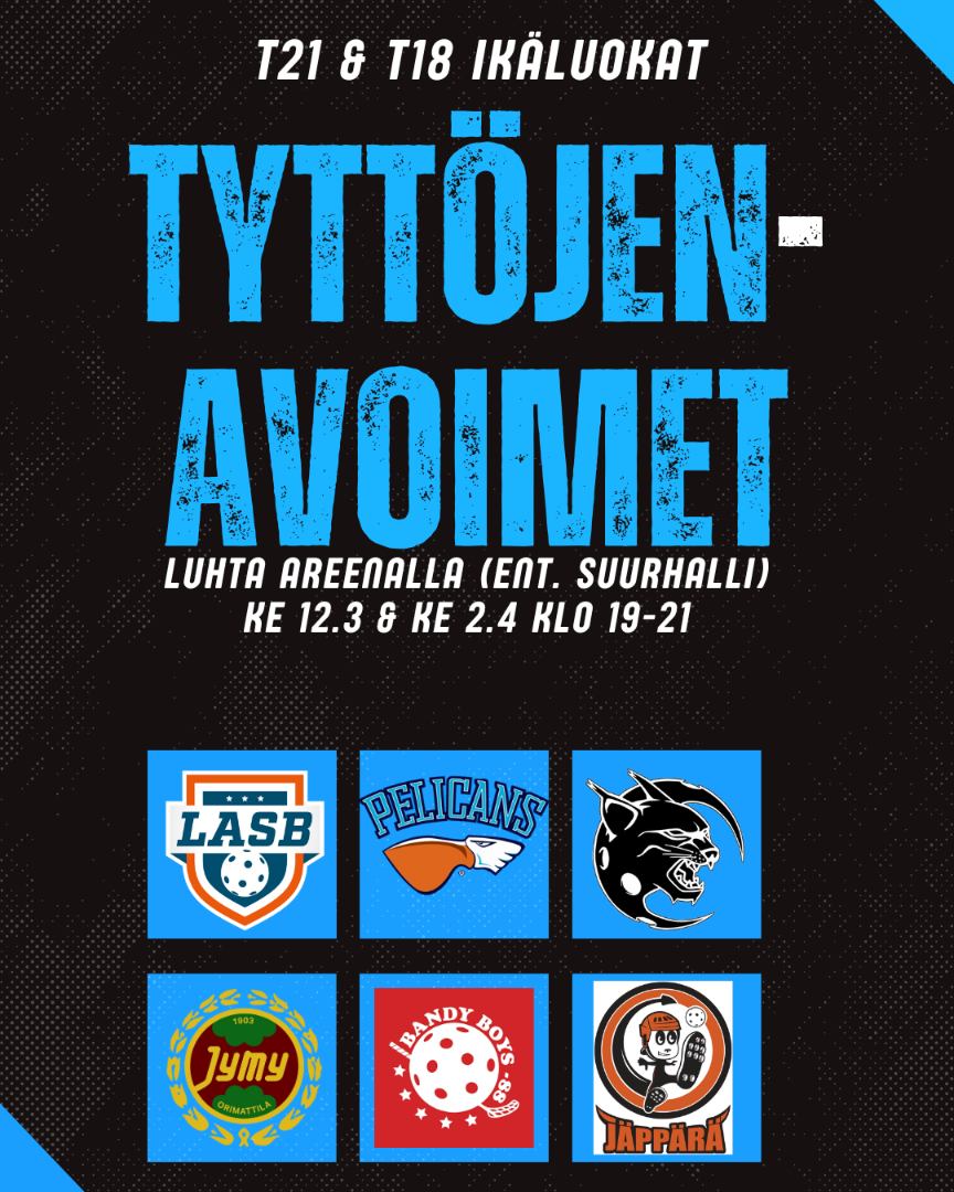 Tyttöjen avoimet (T21 ja T18)