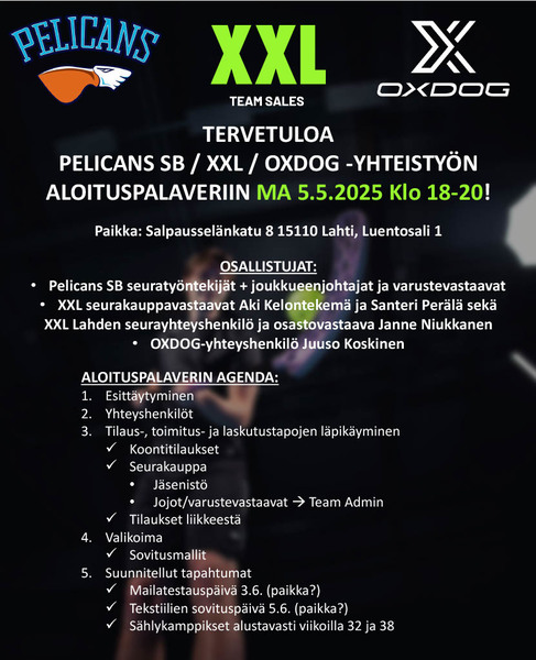 XXL Koulutus 5.5.25 klo 18-20 