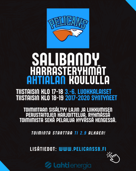 Ahtialan salibandyharrasteryhmät