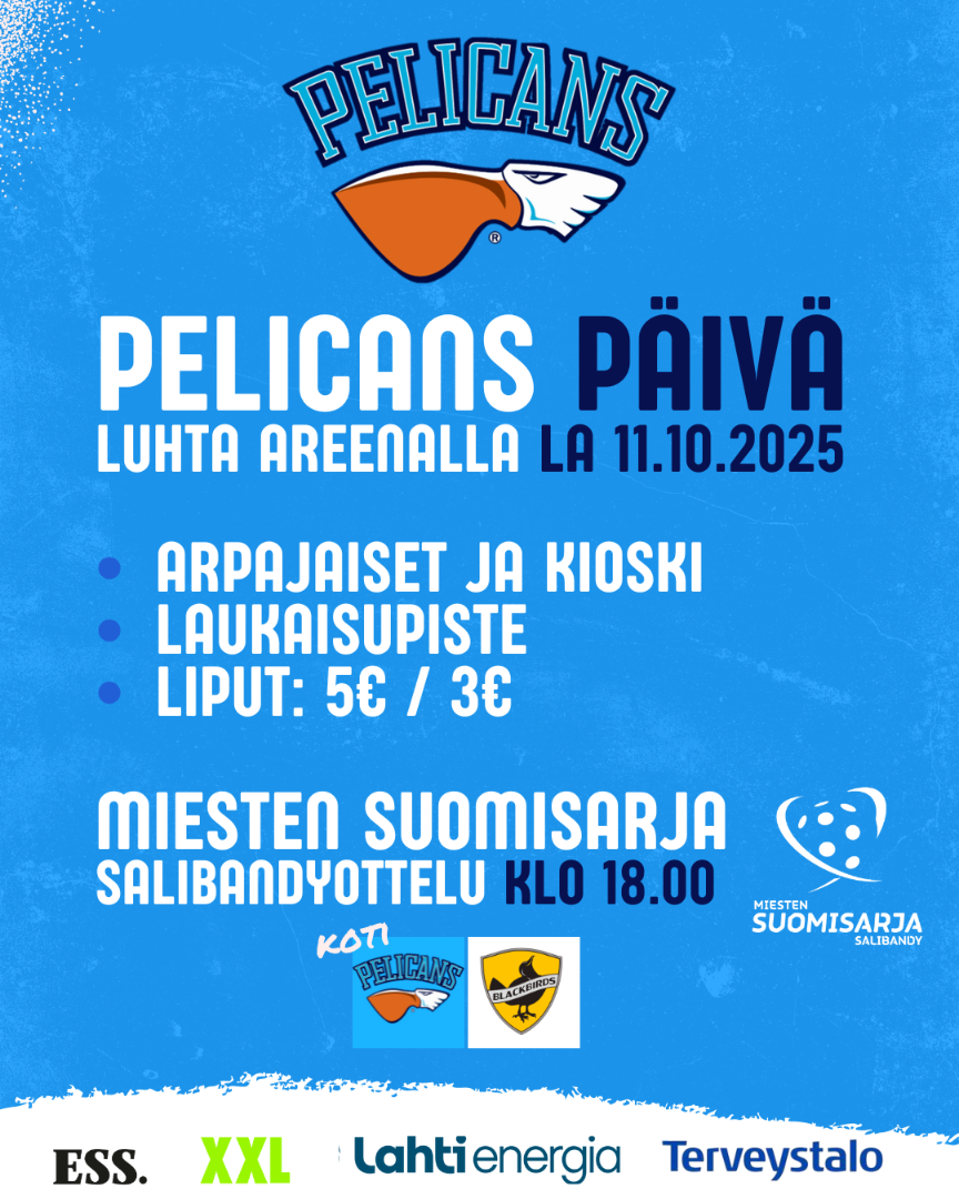 Pelicans Päivä la 11.10