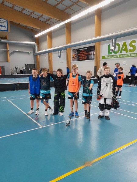 Pelicans P13 pelaajat Kaakkois-Suomen Maajoukkuetie alueleirillä