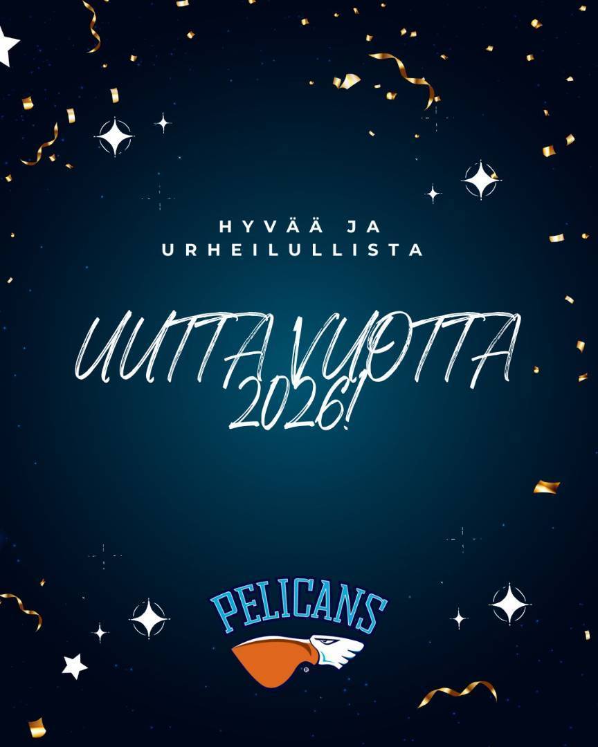 Hyvää ja urheilullista uutta vuotta!