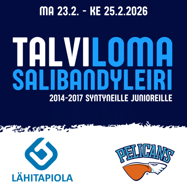 ​LÄHITAPIOLA X PELICANS SB TALVILOMALEIRI 2026