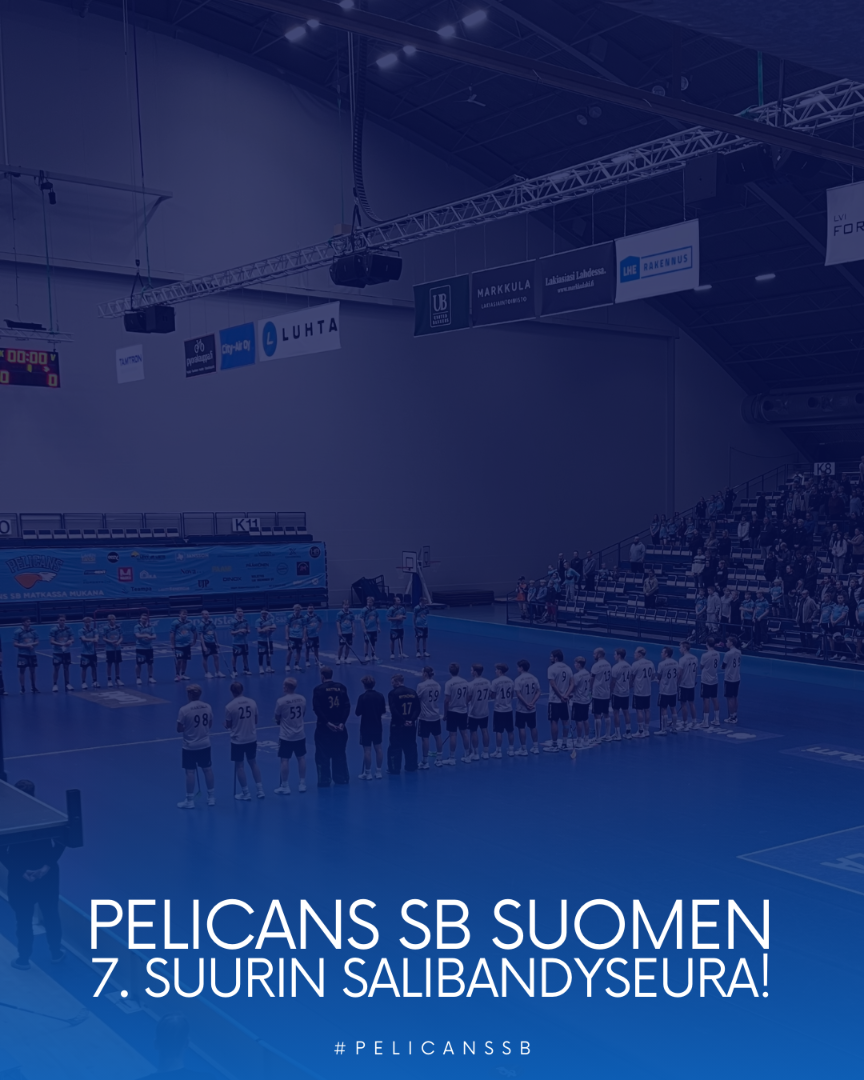 Pelicans SB Suomen 7. suurin salibandyseura
