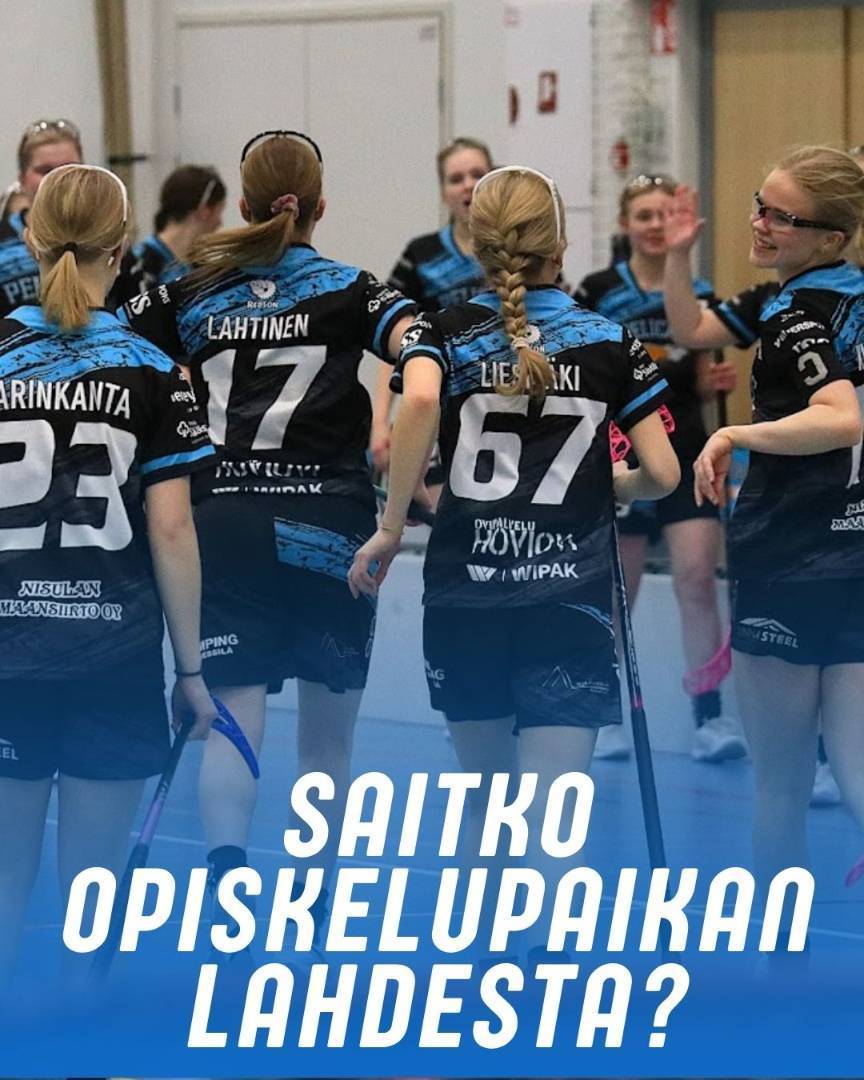 Saitko yhteishaussa opiskelupaikan Lahdesta?
