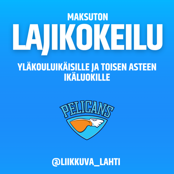 Maksuton salibandy lajikokeilu