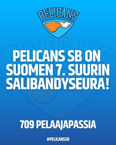 Pelicans SB on Suomen 7. suurin salibandyseura