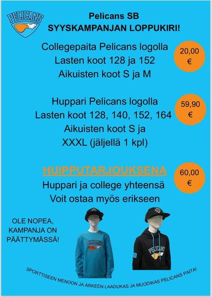 SYYSKAMPANJAN LOPPUKIRI!