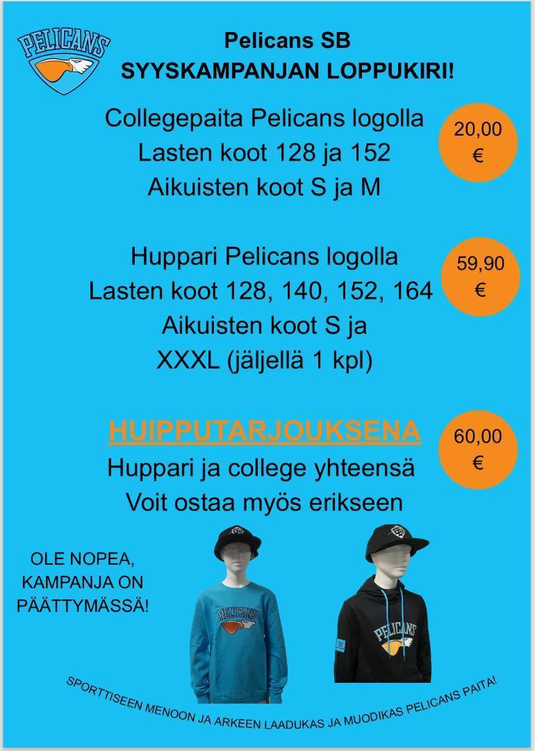 SYYSKAMPANJAN LOPPUKIRI!