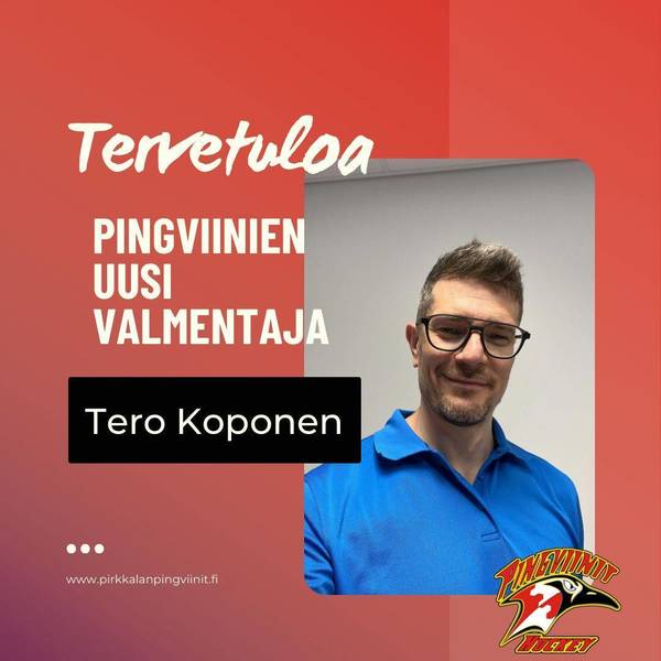 Tero Koponen on valittu Seuravalmentajaksi kaudelle 2023-24