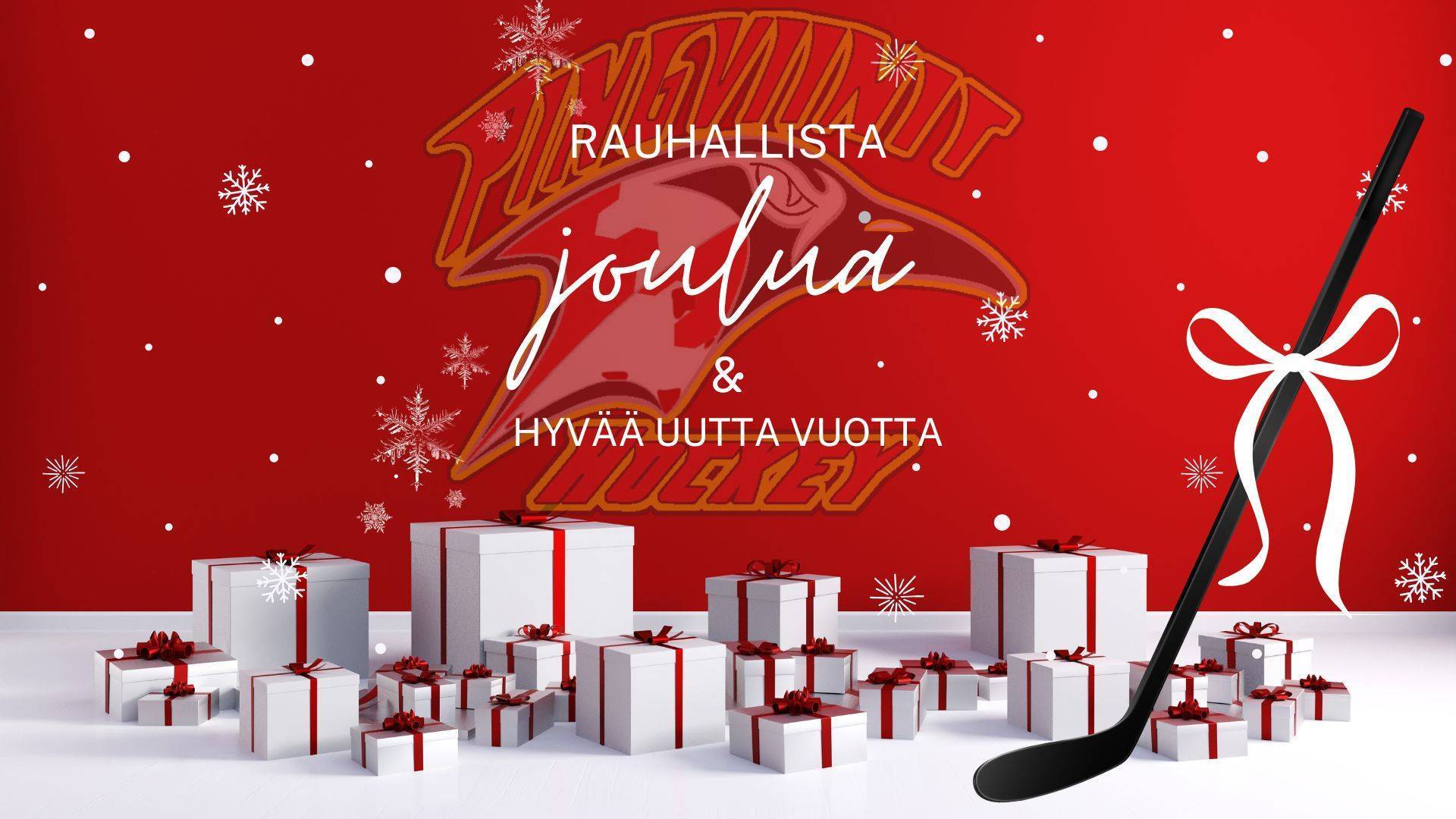 Joulutervehdys seuran väelle.