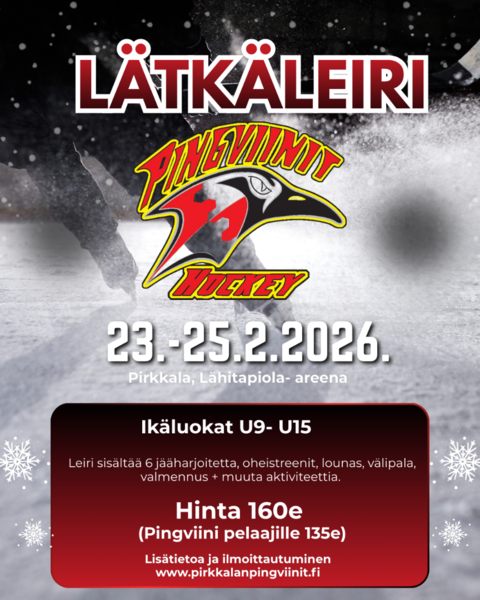 Hiihtoloman lätkäleiri