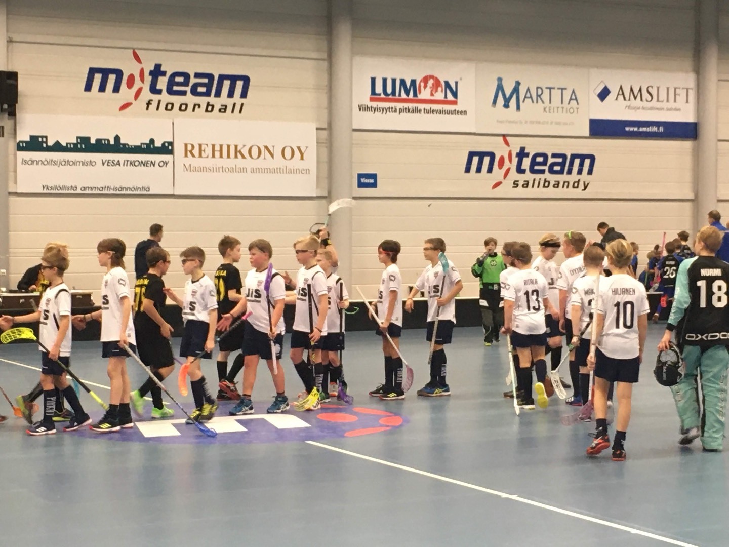 E1-pojat Helsinki Floorball Cupissa