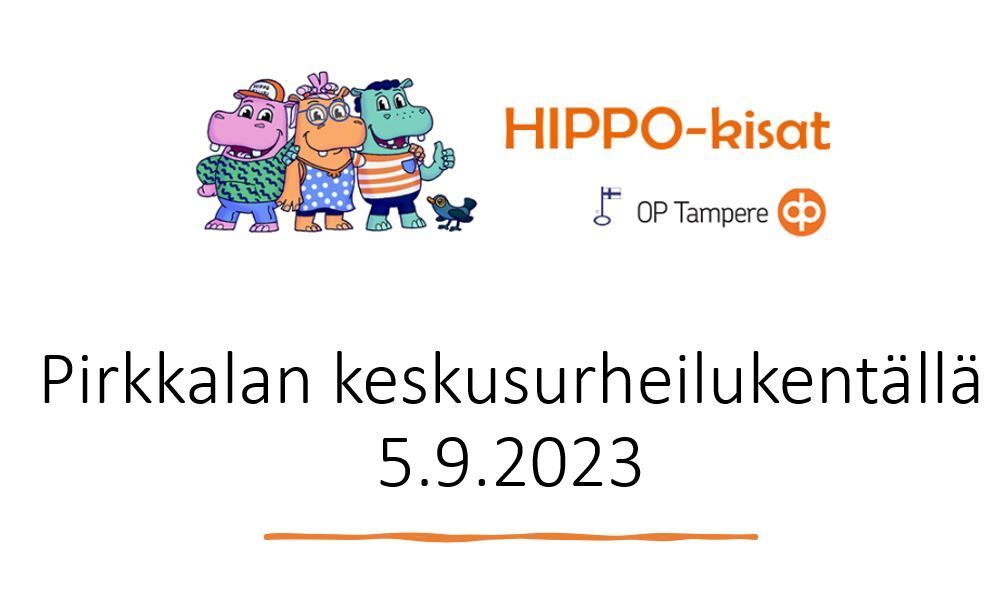 Hippo-kisat 5.9.2023