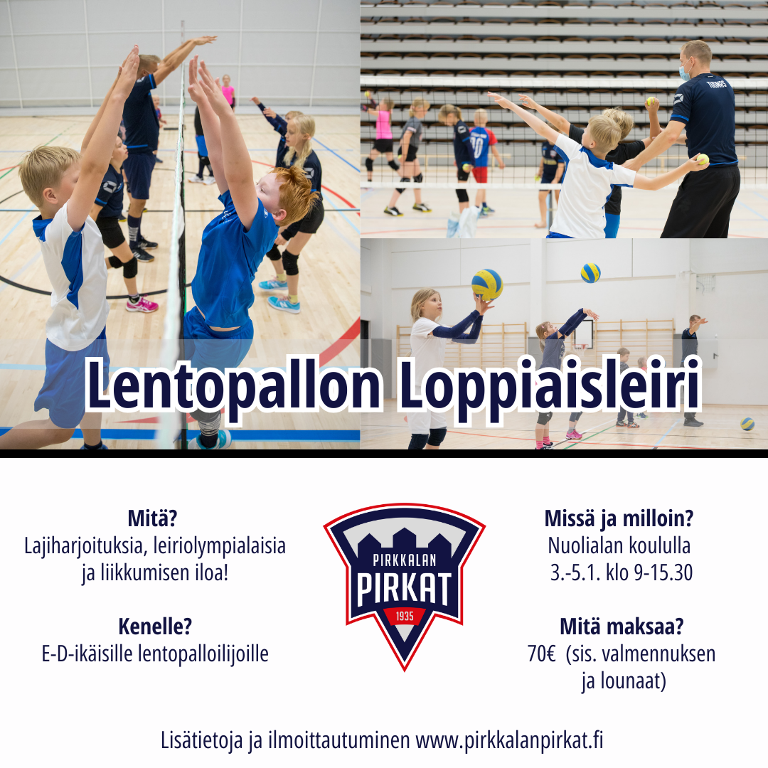 Lentopallon Loppiaisleiri 3.-5.1.2024
